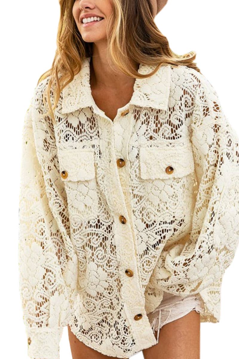 Lace Shacket