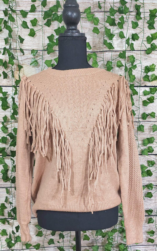 Tassle Knit Sweater