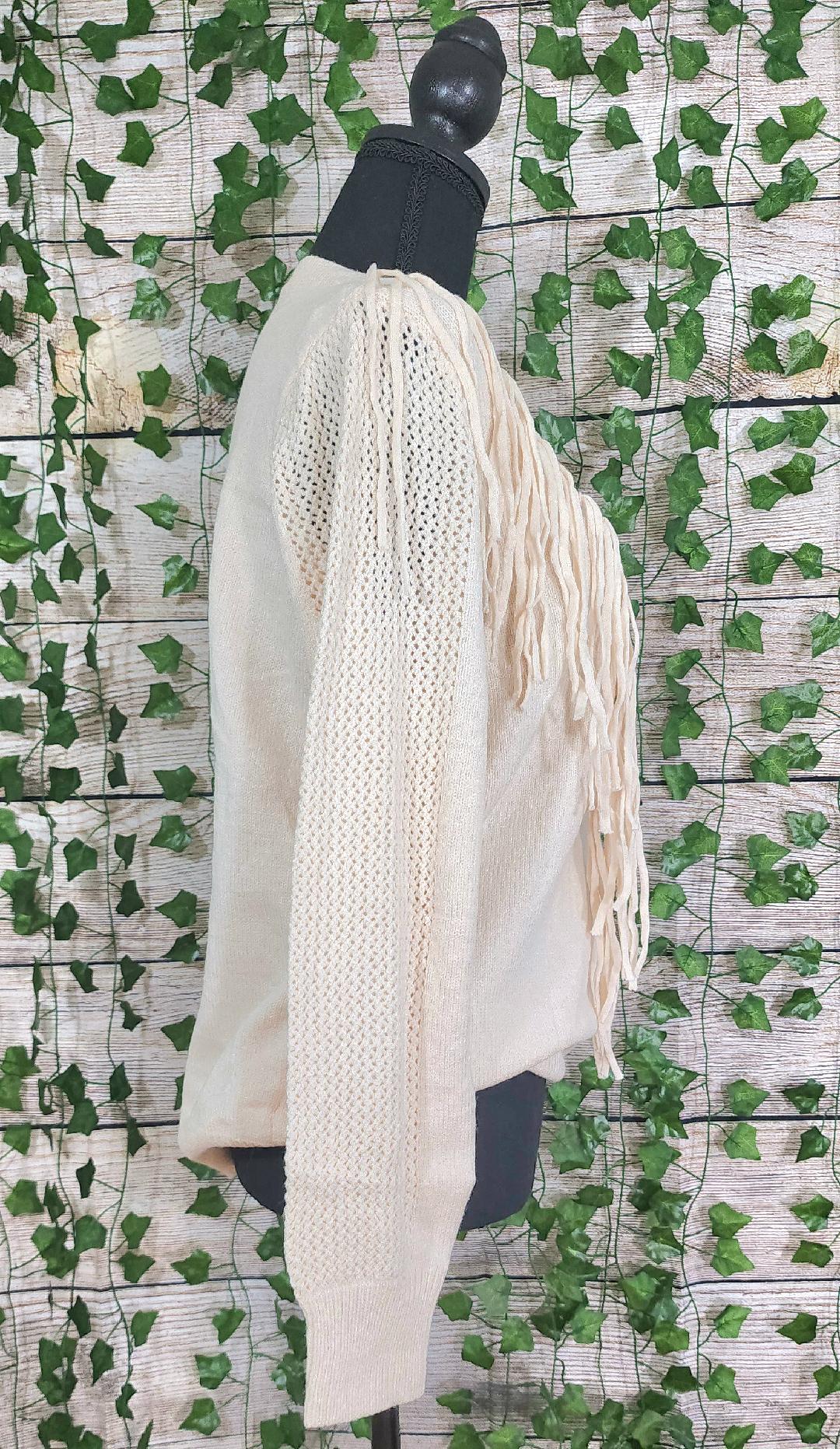 Tassle Knit Sweater